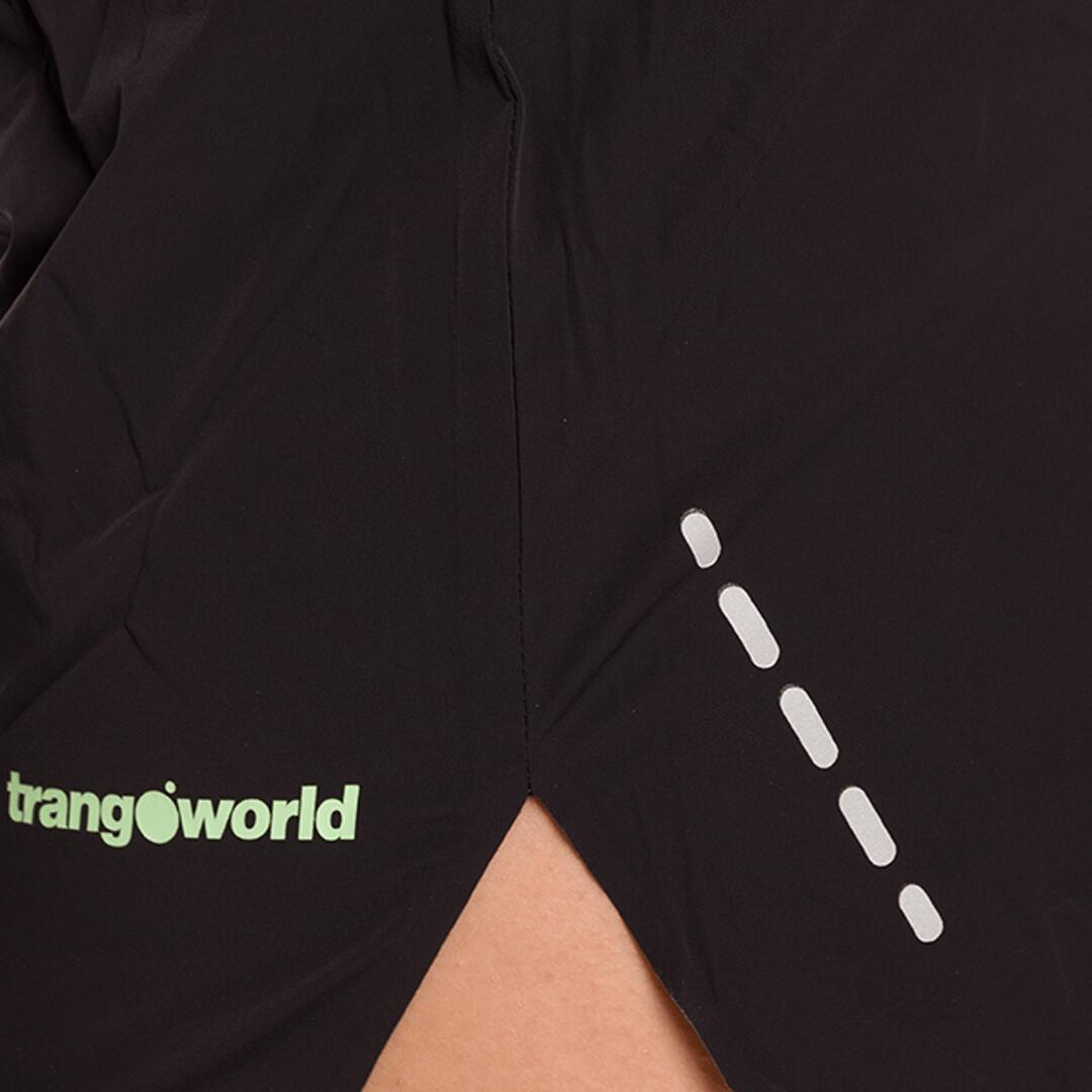 Pantalones cortos de Trail Running para Mujer Trangoworld Larues Negro/Verde 6/6