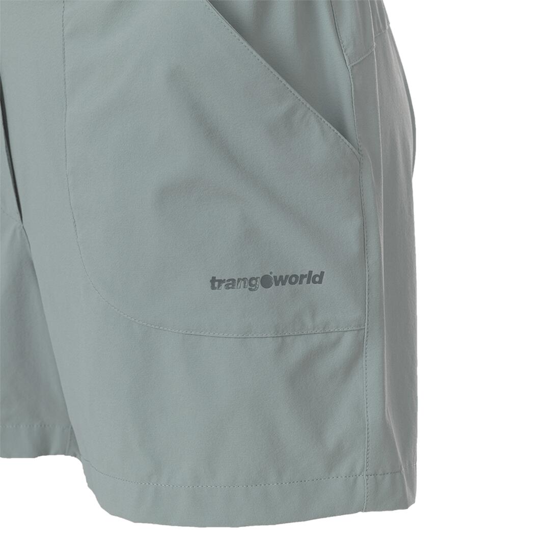 Pantalones cortos para Mujer Trangoworld Aresta Gris 2/3