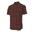 Camisa de manga corta para Hombre Trangoworld Cassiar Marrón/Gris