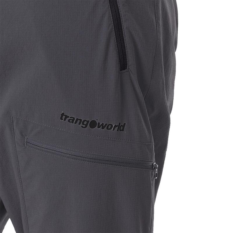 Pantalón para Hombre Trangoworld Rudah Gris/Negro protección UV+30