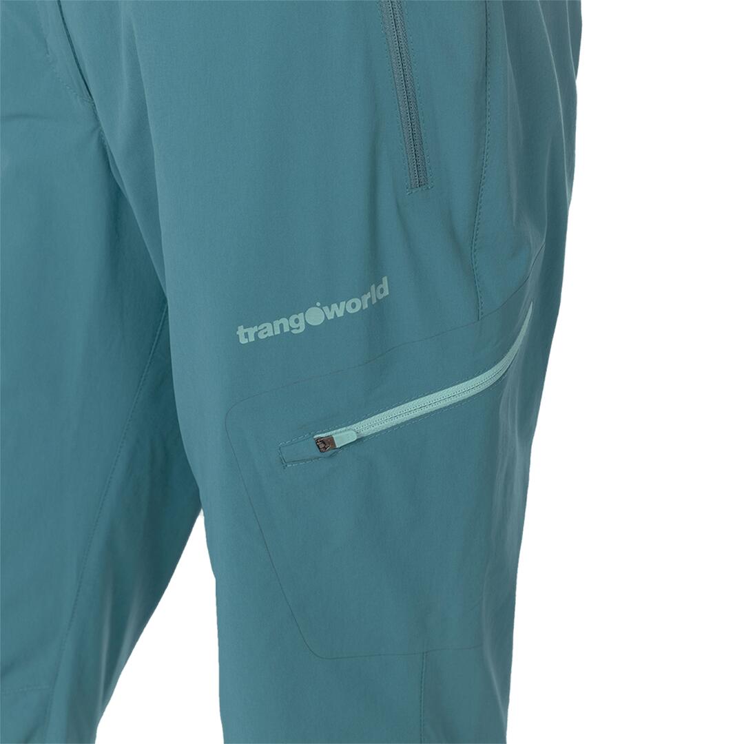 Pantalón para Mujer Trangoworld Luna sf Verde 2/7