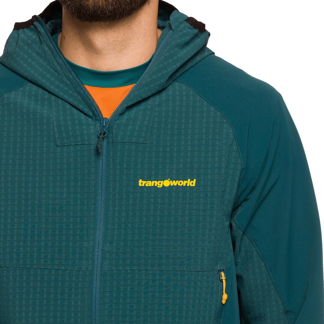 Softshell para Hombre Trangoworld Chamar sf Verde 5/7