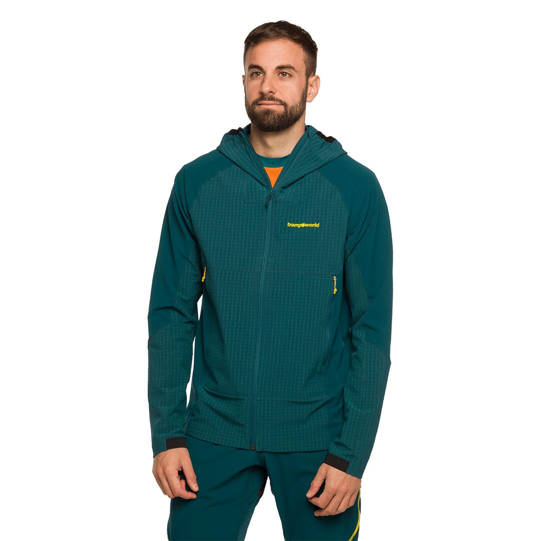 Softshell para Hombre Trangoworld Chamar sf Verde 3/7