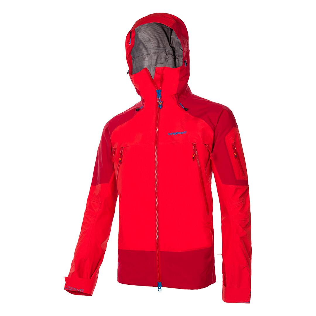 TRANGOWORLD Chaqueta para Hombre Trangoworld Trx2 shell pro Rojo/Rojo/Negro Impermeable