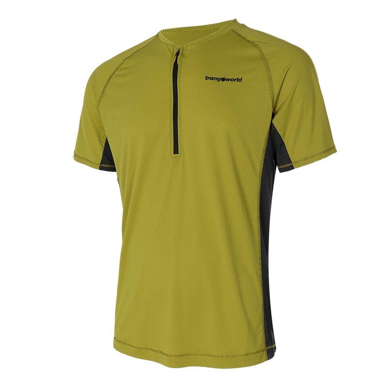 Camiseta para Hombre Trangoworld Moysalen Amarillo/Gris