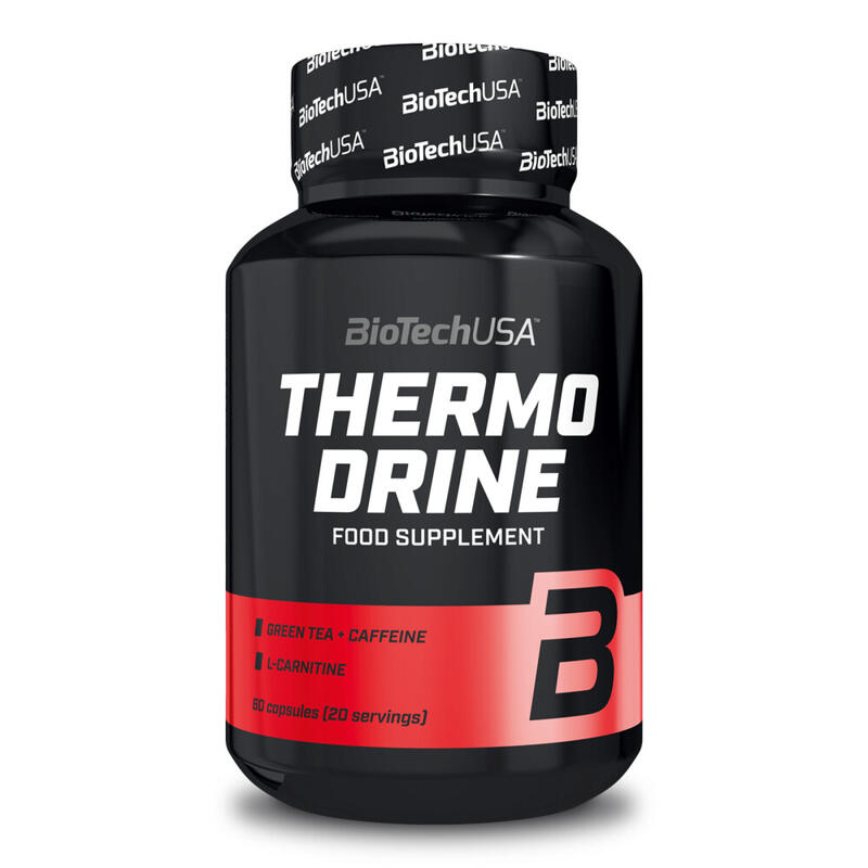 BioTechUSA Thermo Drine 60 Cápsulas - Green Tea + Caffeine + L-Carnitine