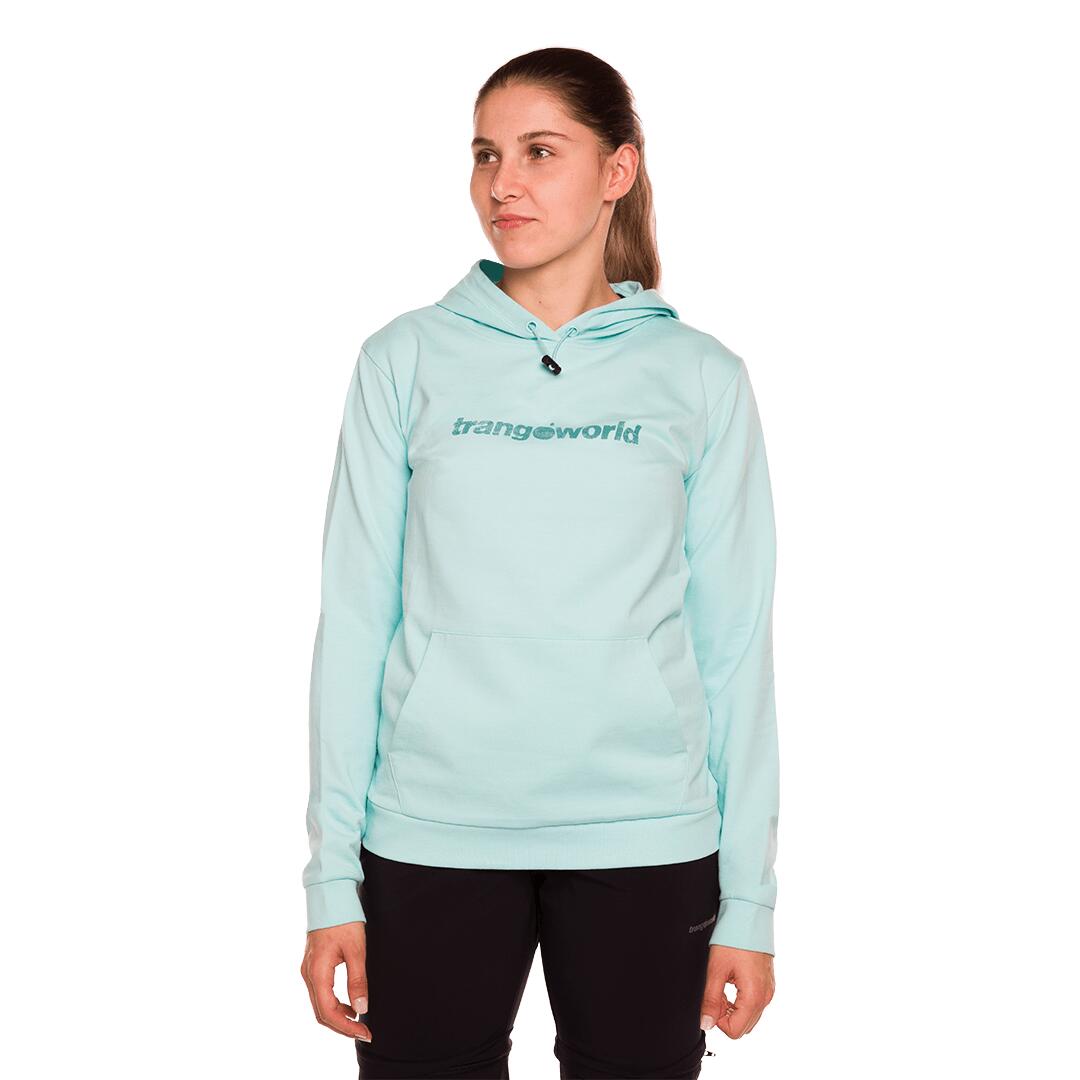 Sudadera para Mujer Trangoworld Sousa Azul 3/6