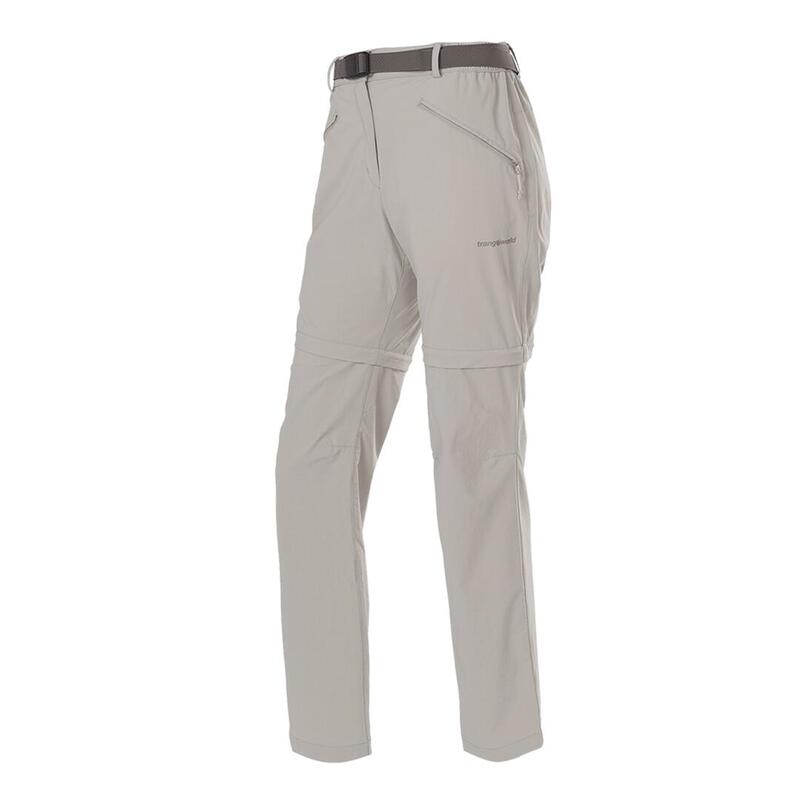 Pantalón para Mujer Trangoworld Buhler sf Marrón/Gris protección UV+50