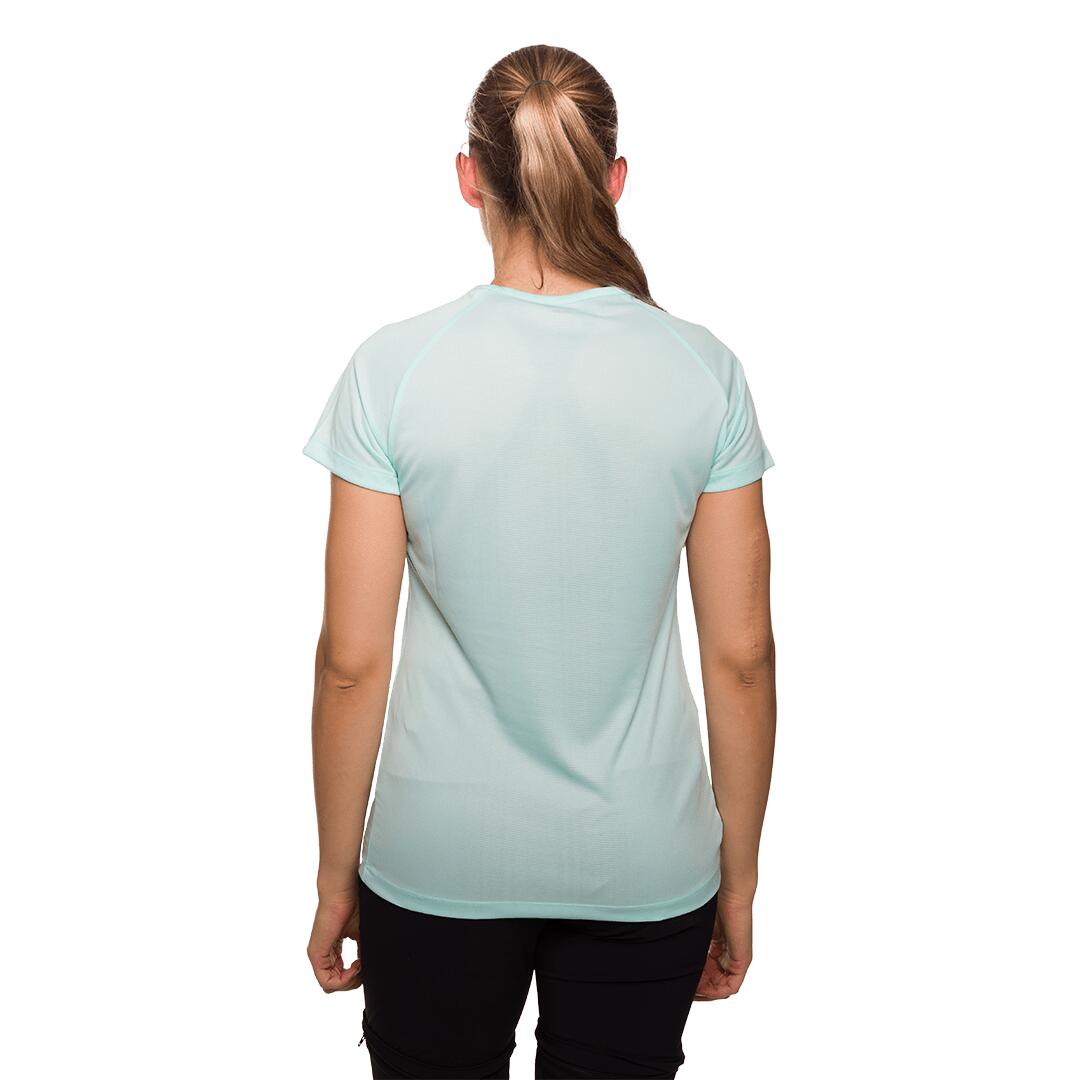 Camiseta para Mujer Trangoworld Sihl Azul protección UV+30 4/5