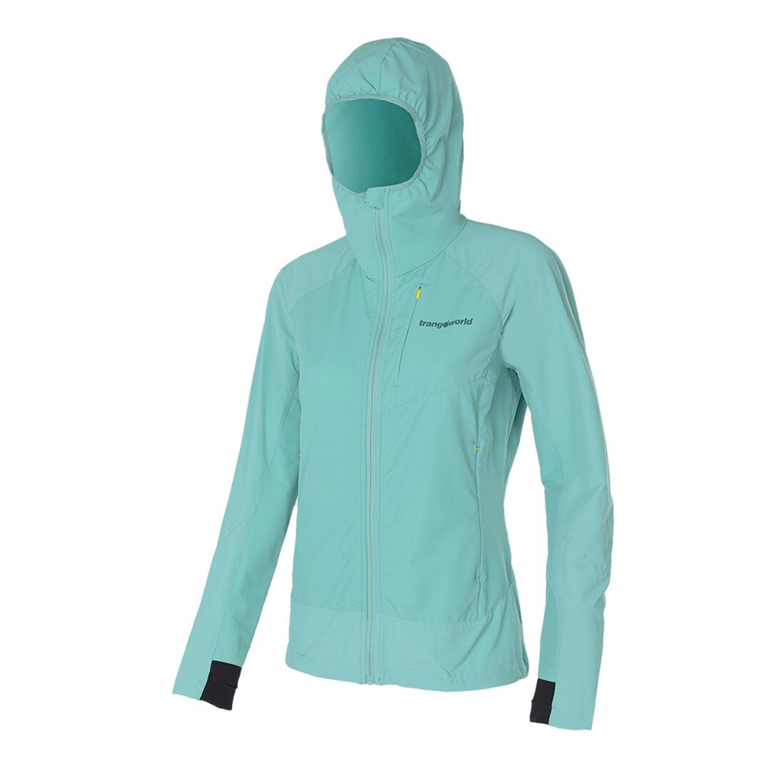 TRANGOWORLD Softshell para Mujer Trangoworld Caillich Azul protección UV+30