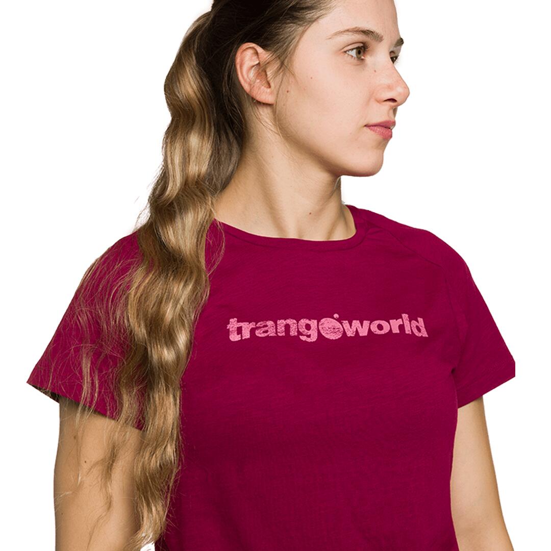 Camiseta para Mujer Trangoworld Azagra th Morado/Rosa 5/6