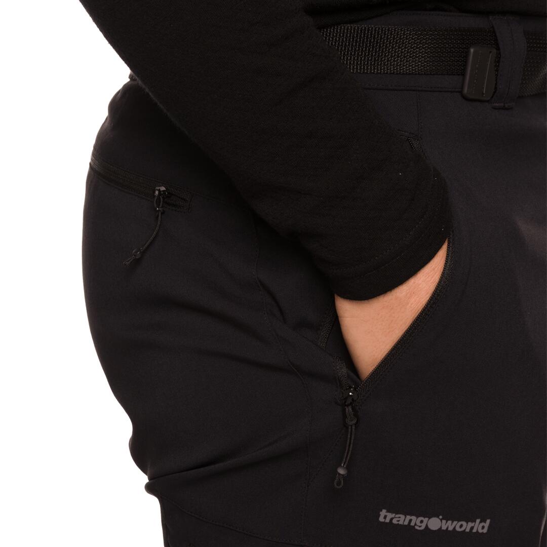 Pantalón para Hombre Trangoworld Risco Negro 6/7