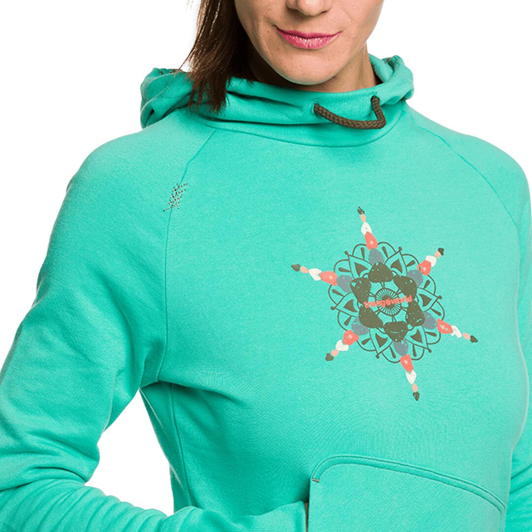 Sudadera para Mujer Trangoworld Bucegi Verde 5/7