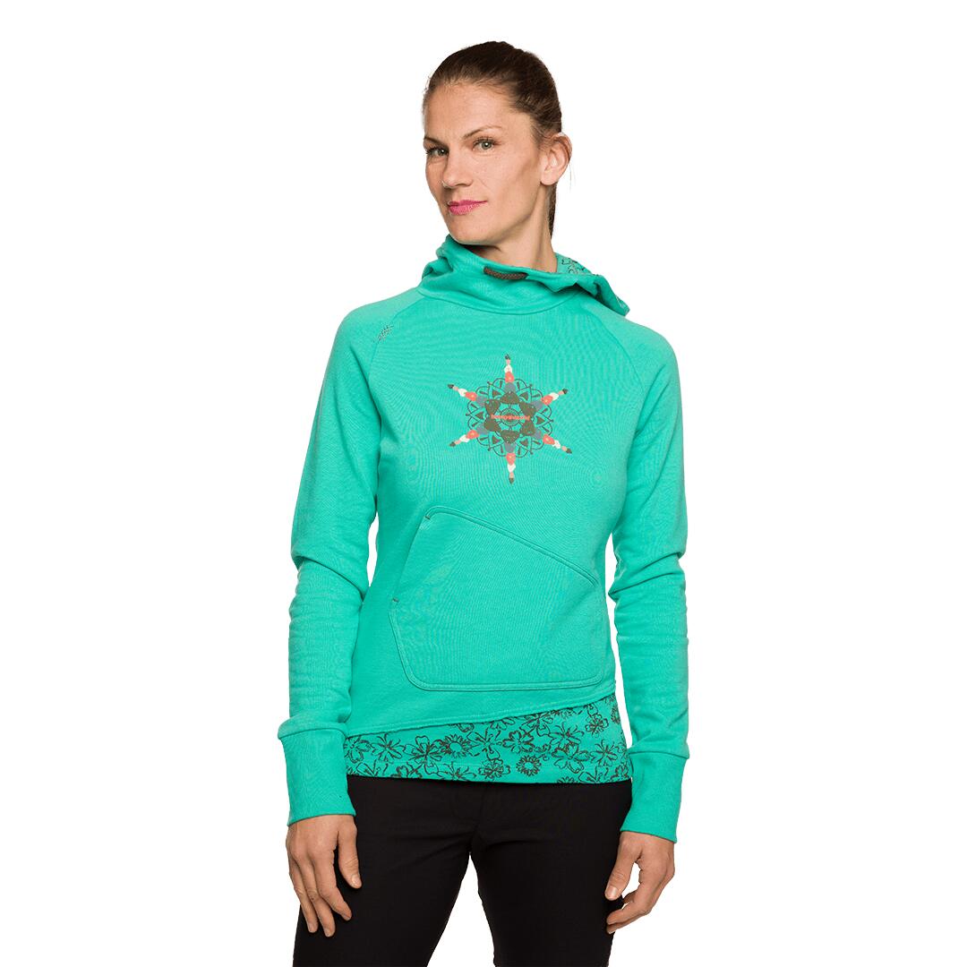 Sudadera para Mujer Trangoworld Bucegi Verde 3/7