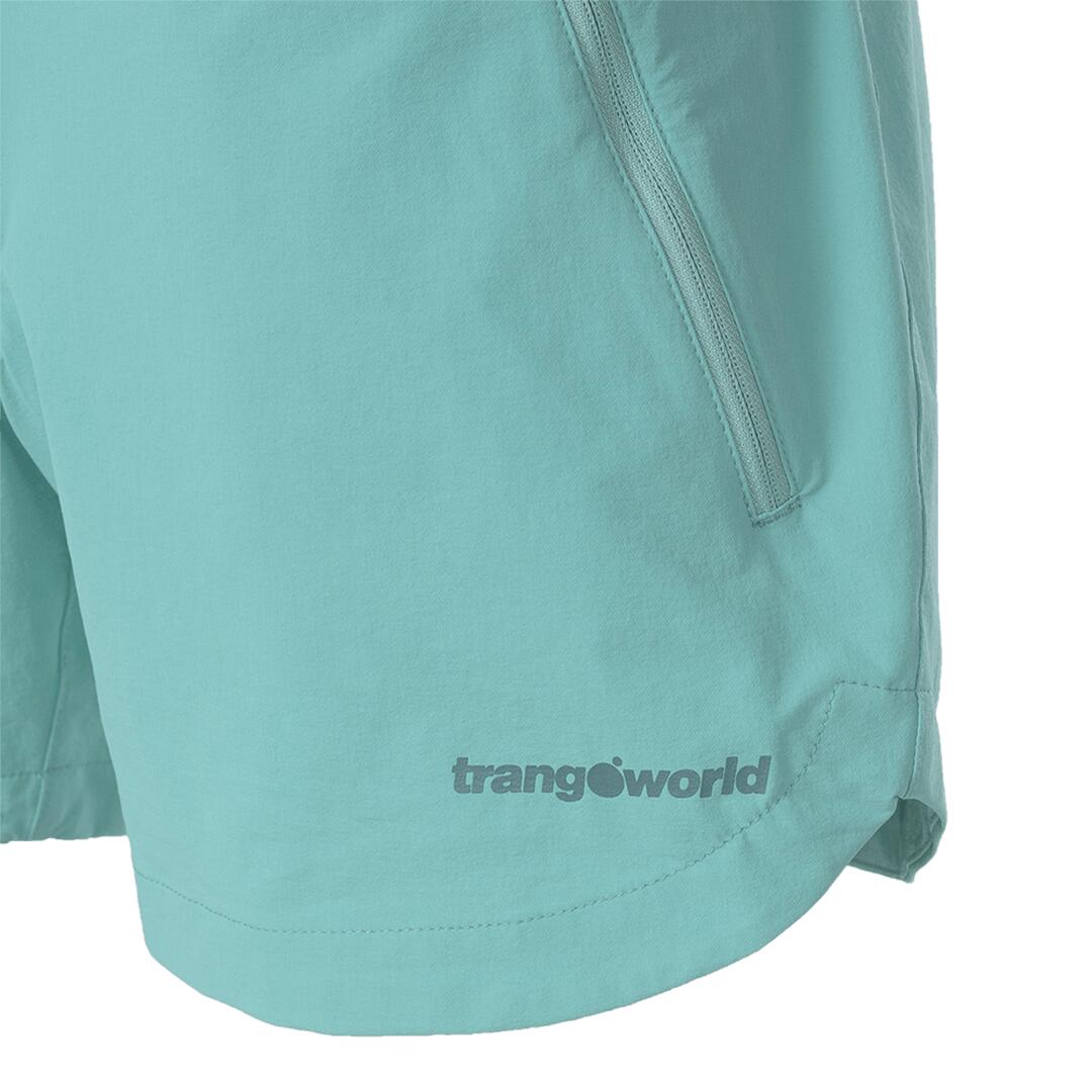 Pantalones cortos para Mujer Trangoworld Stora Azul/Verde 2/7