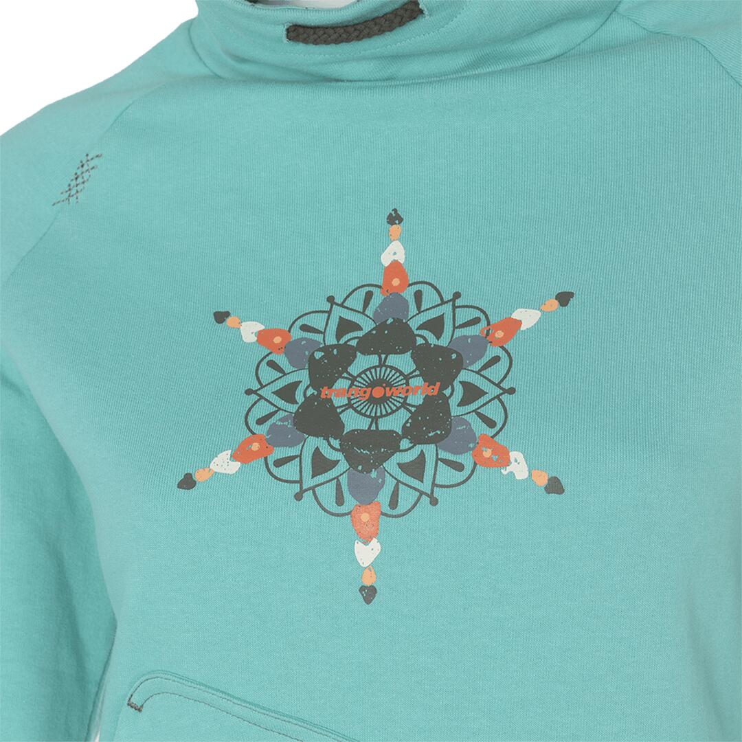 Sudadera para Mujer Trangoworld Bucegi Verde 2/7