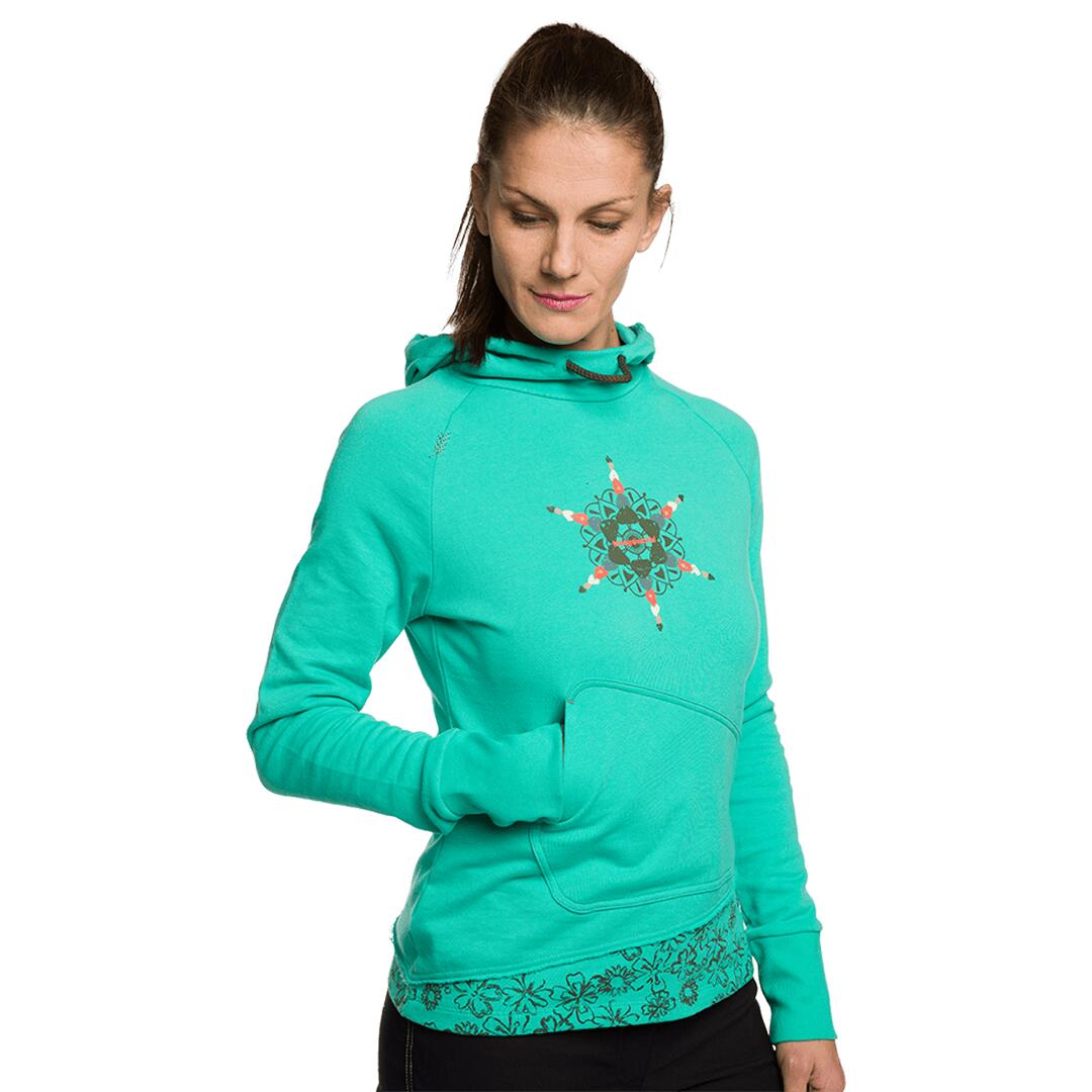 Sudadera para Mujer Trangoworld Bucegi Verde 6/7