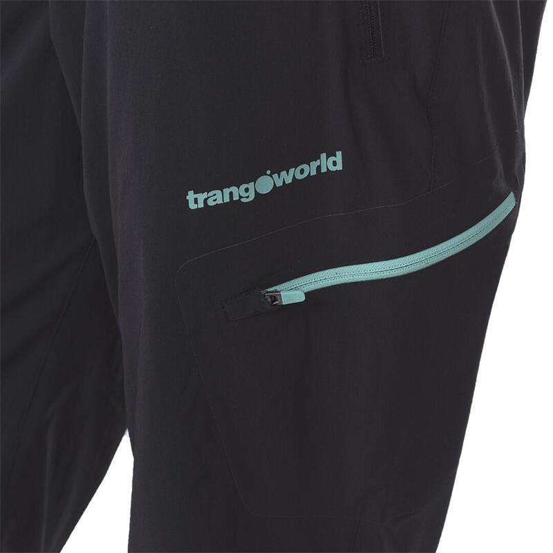 Pantalón para Mujer Trangoworld Luna sf Negro/Azul protección UV+30