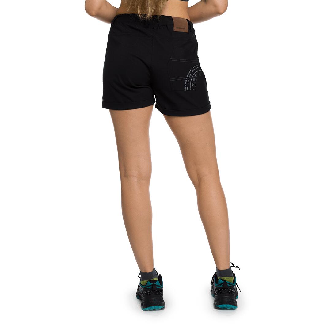 Pantalones cortos para Mujer Trangoworld Gemona Negro 4/7