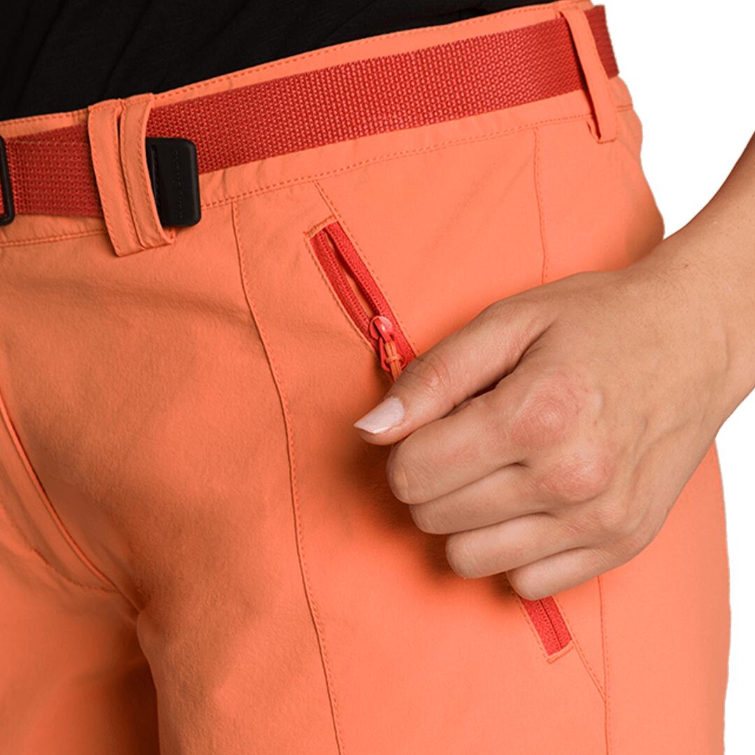 Pantalones cortos para Mujer Trangoworld Gorner Naranja/Gris 5/7