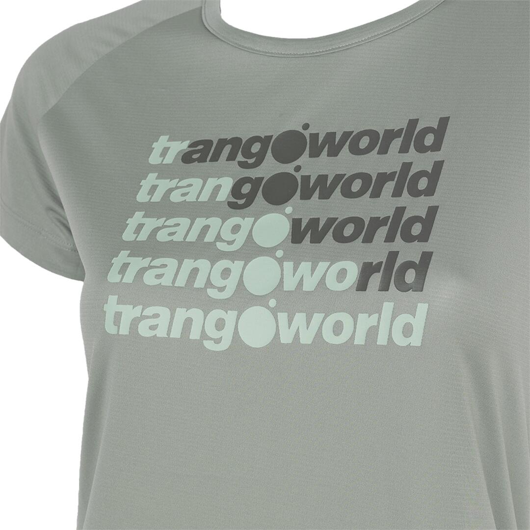 Camiseta para Mujer Trangoworld Ohrid Gris 2/6