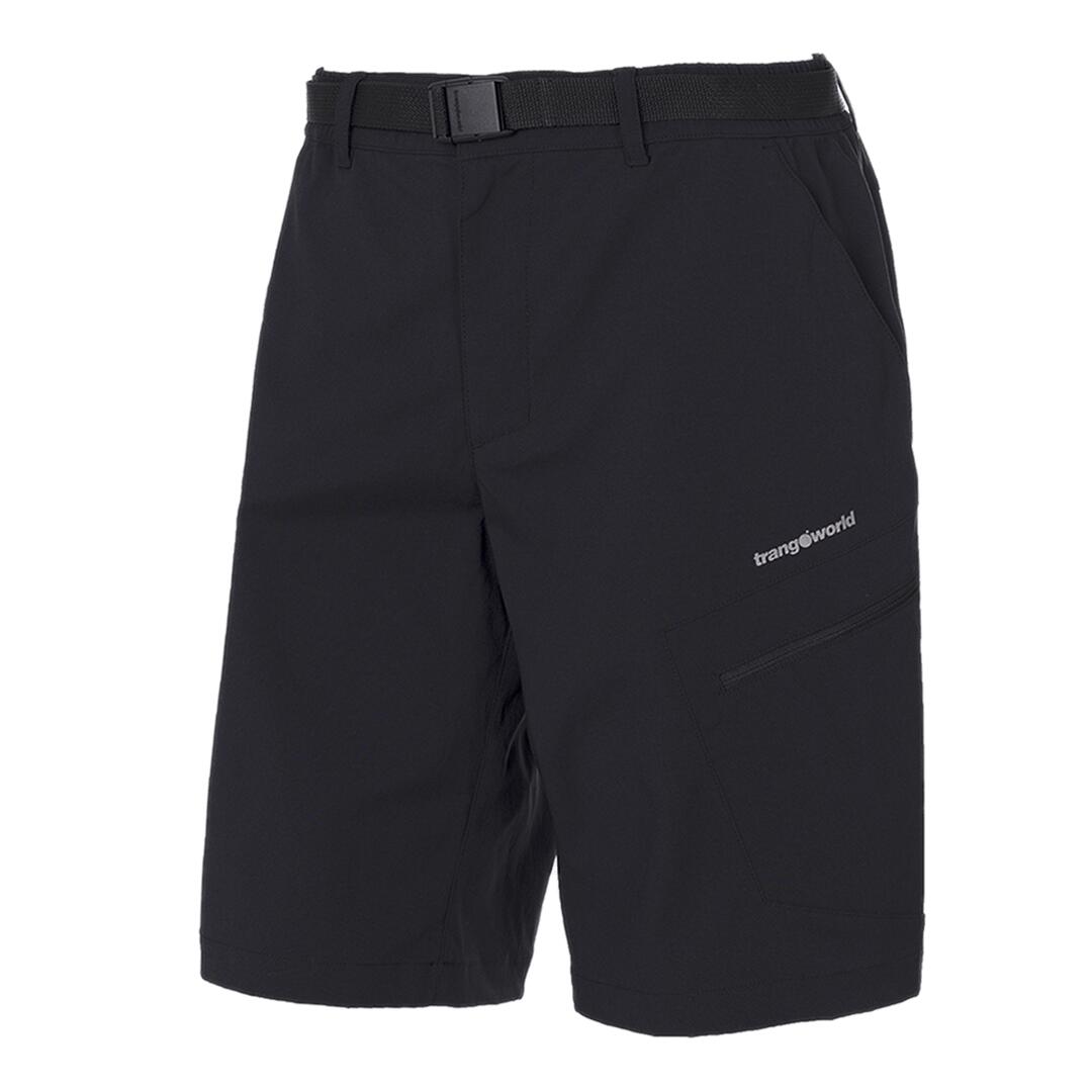 TRANGOWORLD Bermuda para Hombre Trangoworld Laruns sf Negro protección UV+50