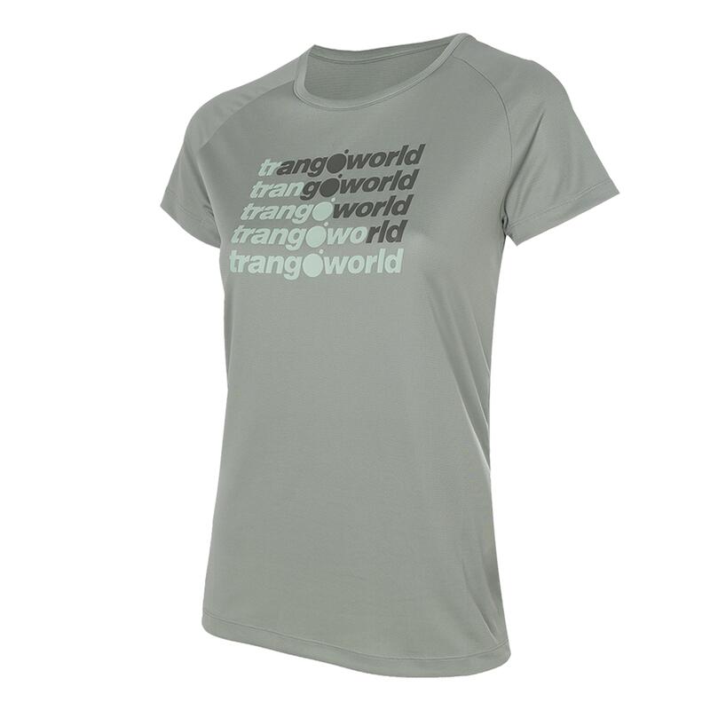 Camiseta para Mujer Trangoworld Ohrid Gris protección UV+30