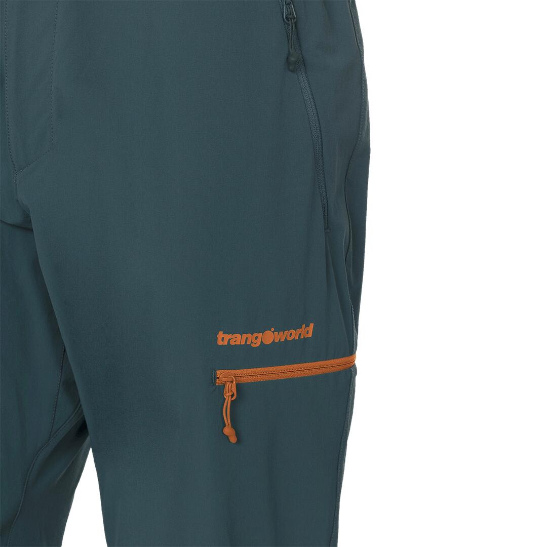 Pantalón para Hombre Trangoworld Altai sf Verde protección UV+30 2/7