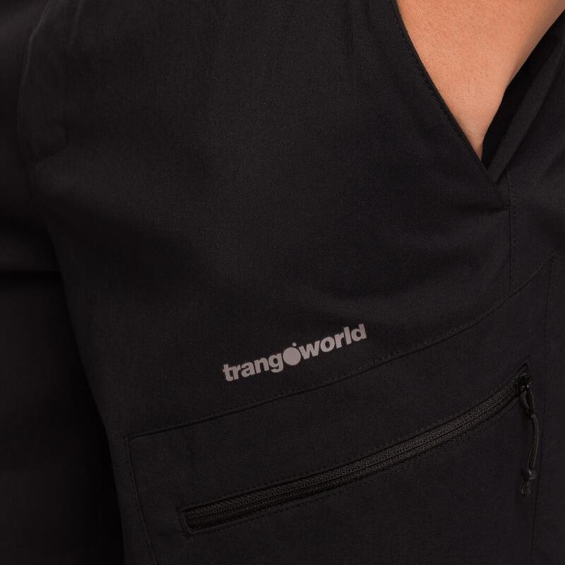 Pantalón corto para Hombre Trangoworld Laruns sf Negro protección UV+50