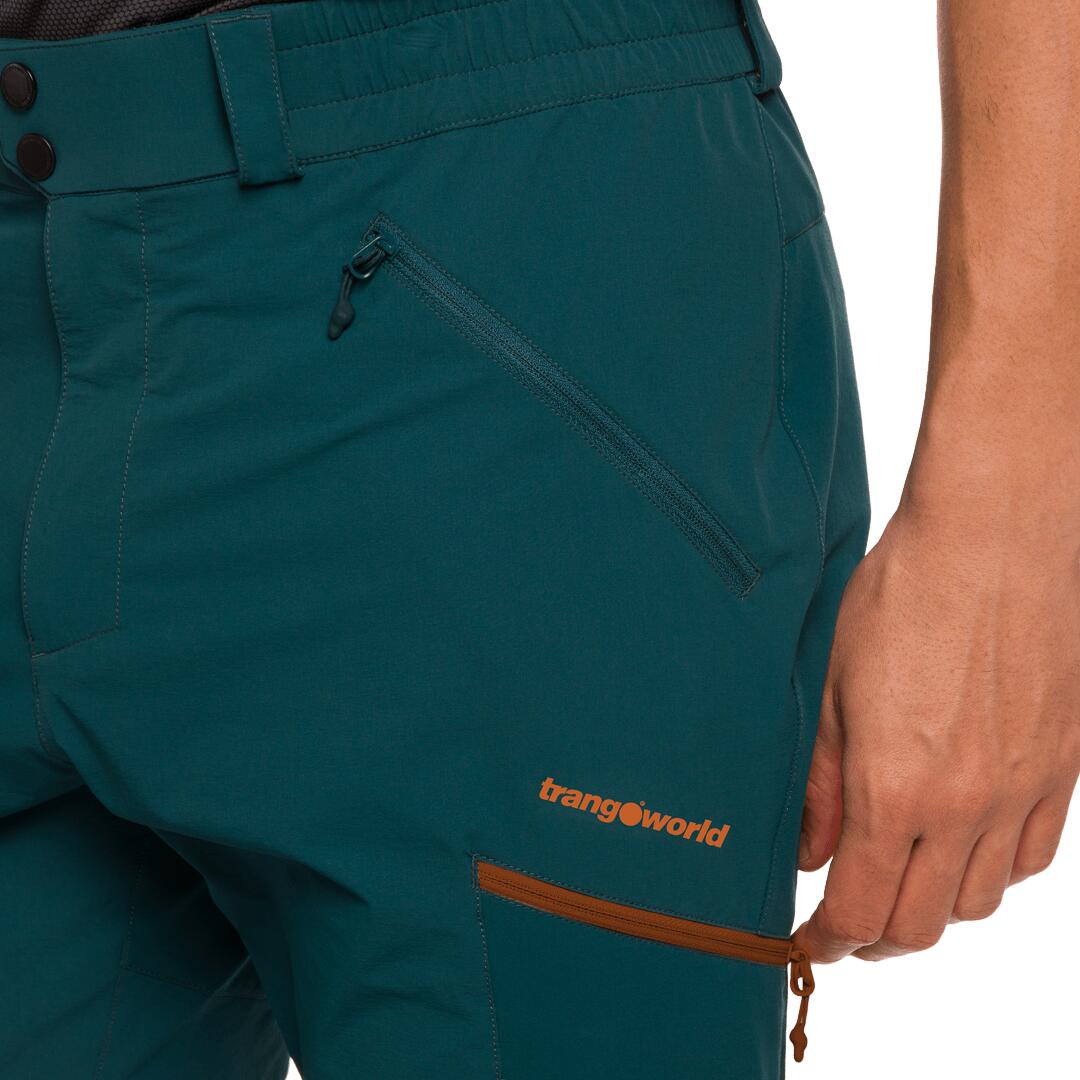 Pantalón para Hombre Trangoworld Malmo th Verde/Verde/Naranja 5/7