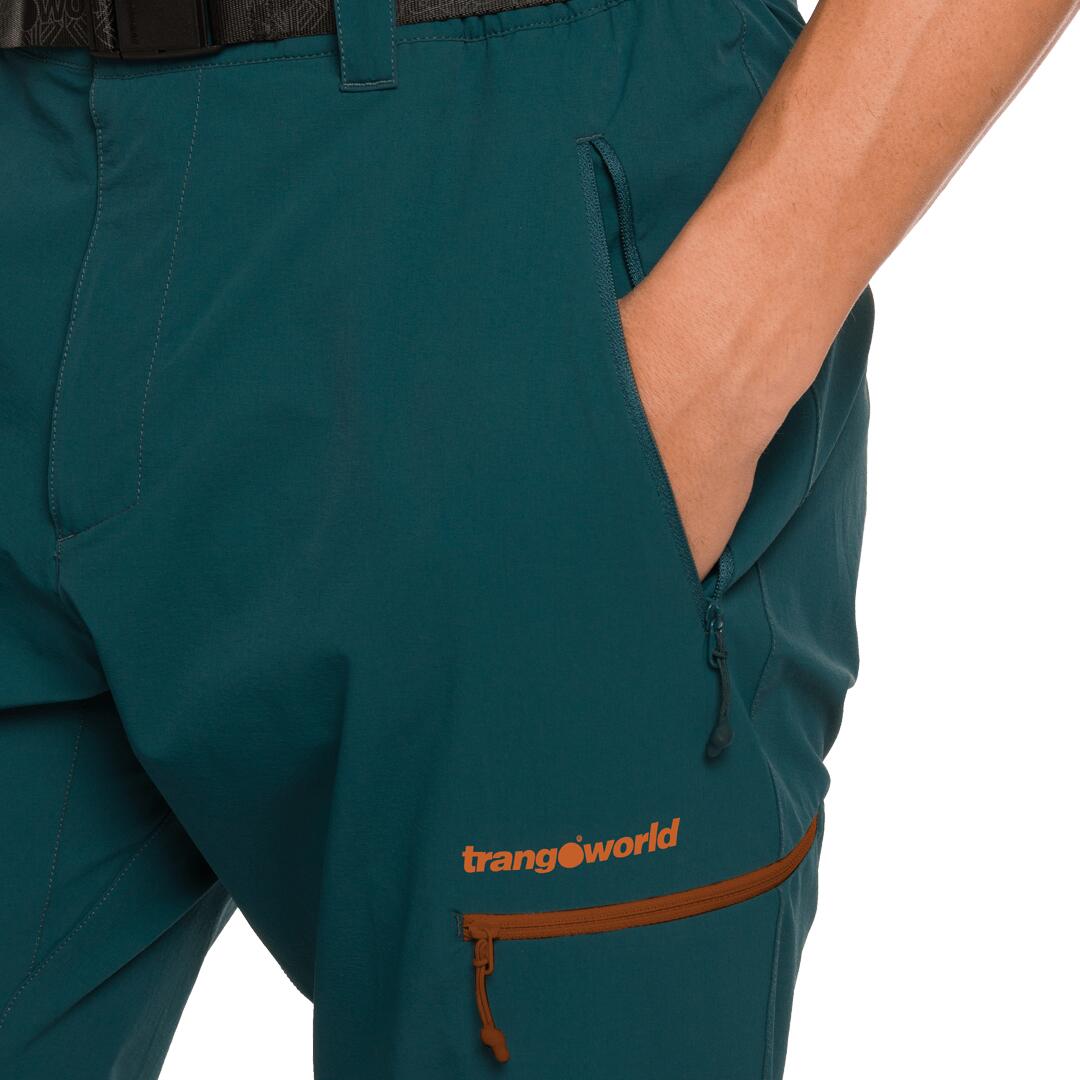 Pantalón para Hombre Trangoworld Altai sf Verde protección UV+30 5/7