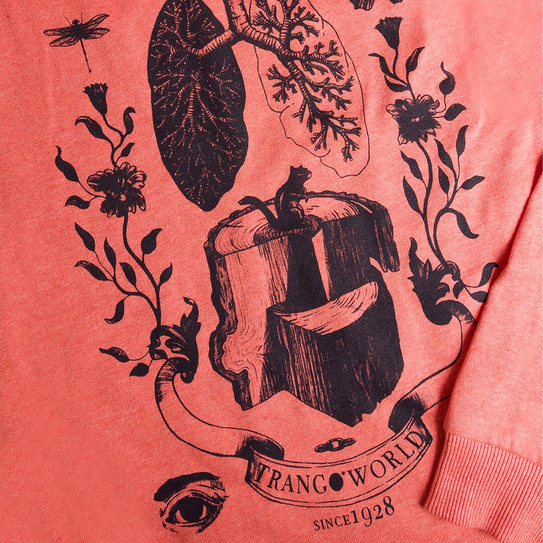 Sudadera para Hombre Trangoworld Fauna Naranja 2/7