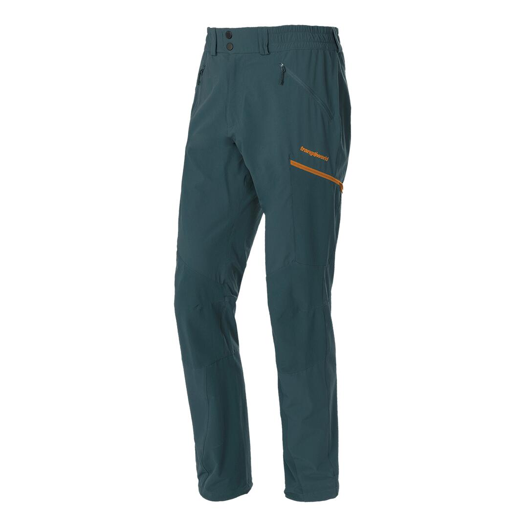 TRANGOWORLD Pantalón para Hombre Trangoworld Malmo th Verde/Verde/Naranja protección UV+30