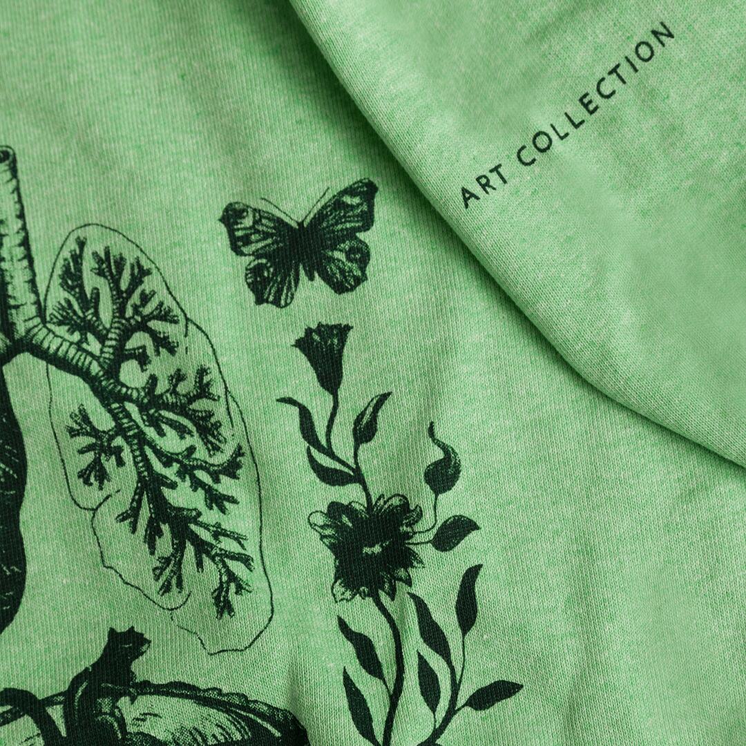 Sudadera para Mujer Trangoworld Fauna wm Verde 5/6
