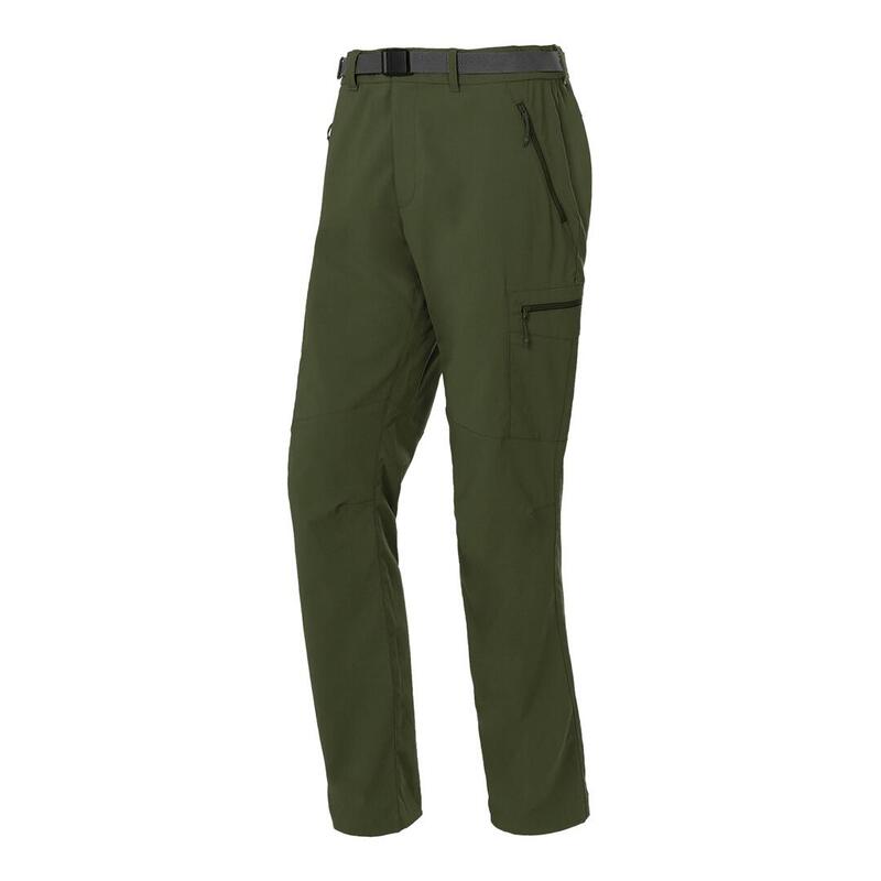 Pantalón para Hombre Trangoworld Risco Verde protección UV+50