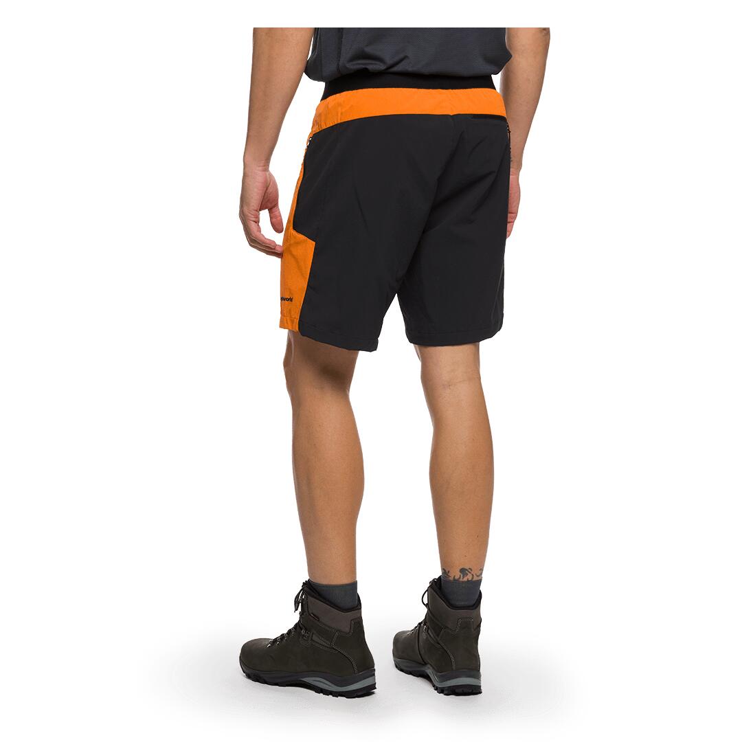 Pantalones cortos para Hombre Trangoworld Hornavan Naranja/Negro/Negro 4/7