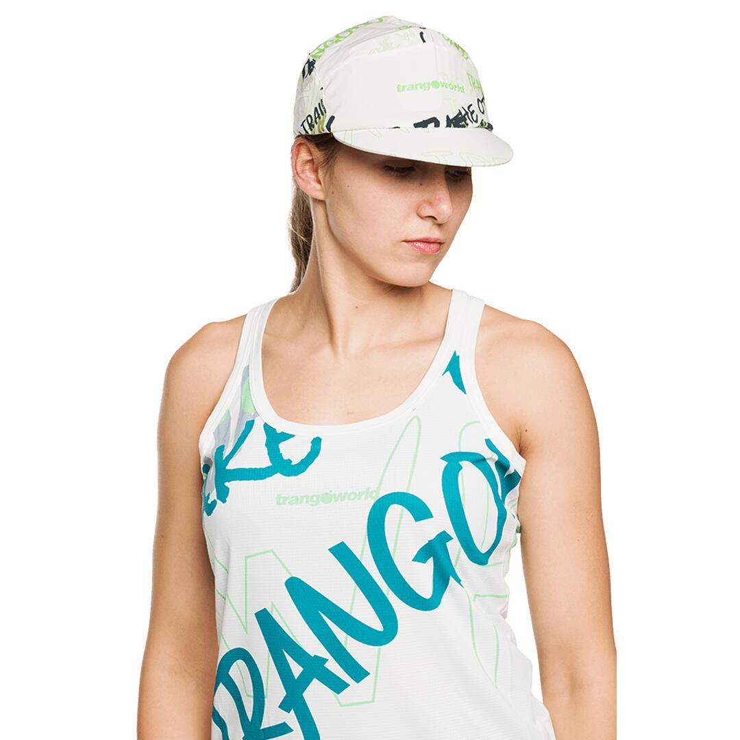Camiseta de Trail Running para Mujer Trangoworld Senz Blanco 5/6