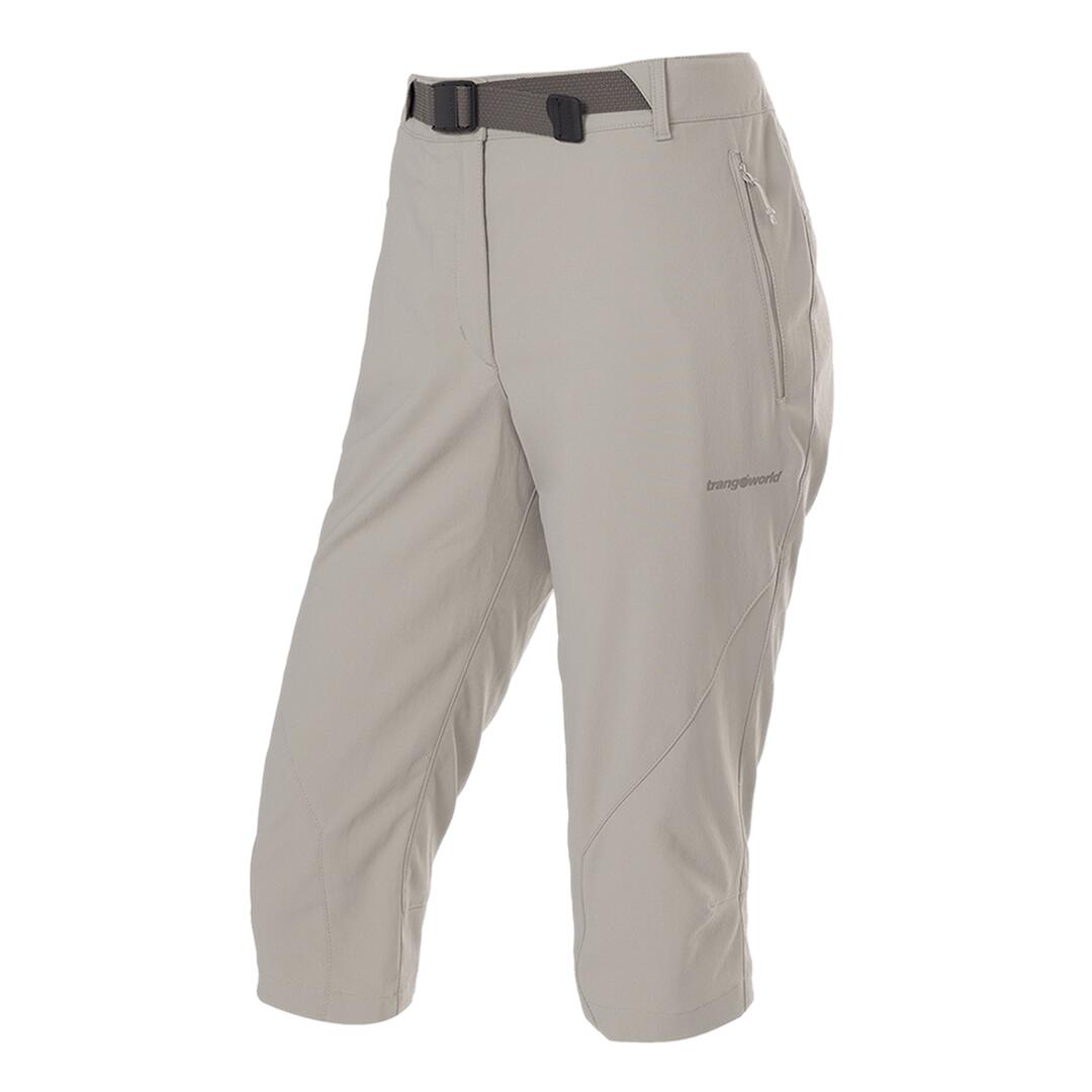 TRANGOWORLD Pantalones cortos para Mujer Trangoworld Youre sf Marrón/Gris protección UV+50