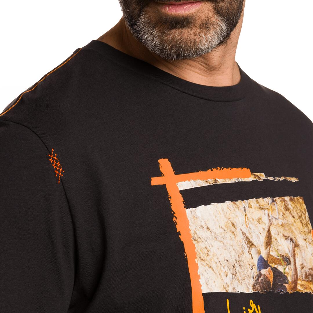 Camiseta para Hombre Trangoworld Excelsior Negro 6/6