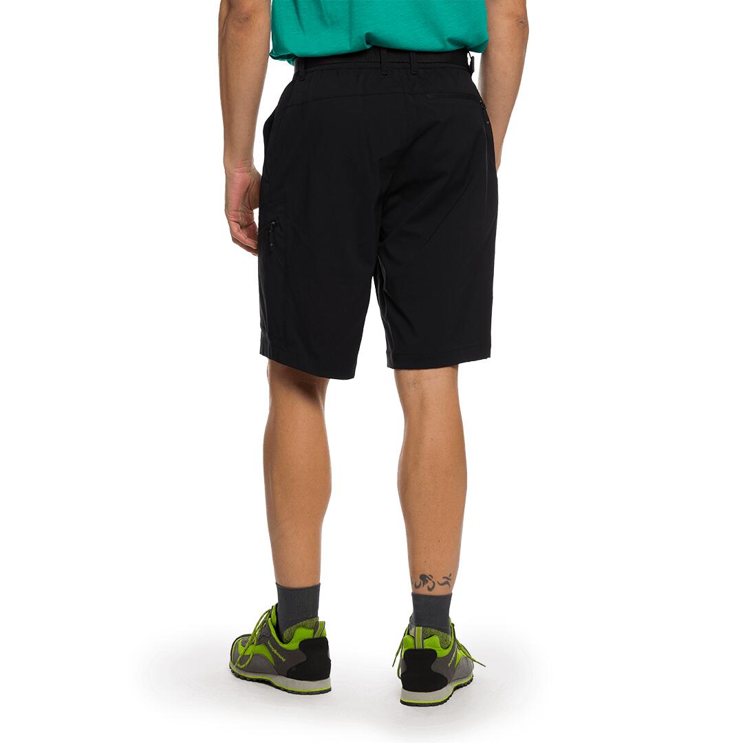 Bermuda para Hombre Trangoworld Laruns sf Negro protección UV+50 4/7