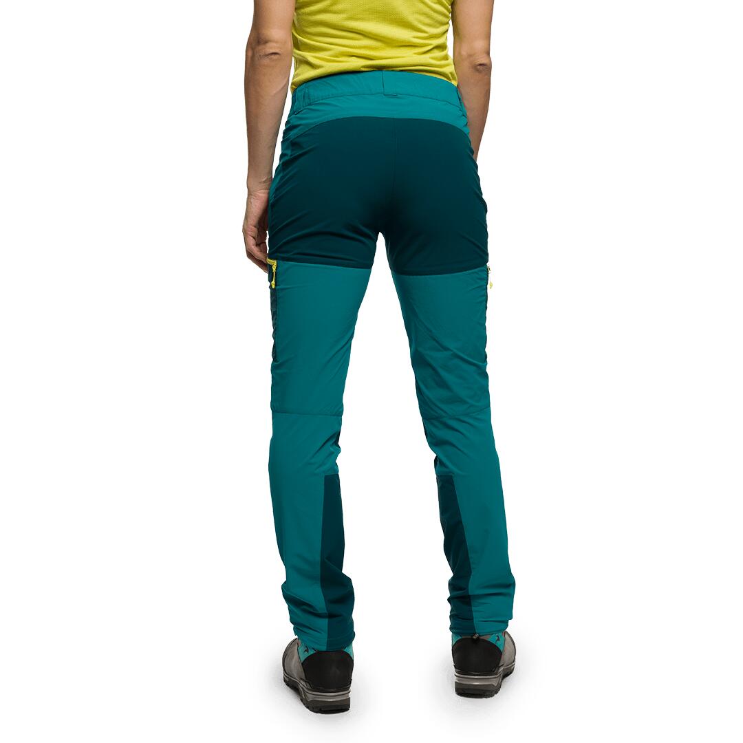Pantalón para Mujer Trangoworld Malaren Verde/Verde 4/7