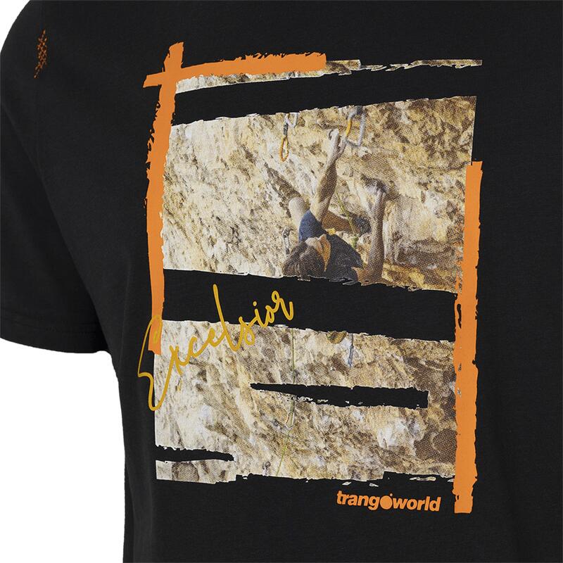 Camiseta para Hombre Trangoworld Excelsior Negro