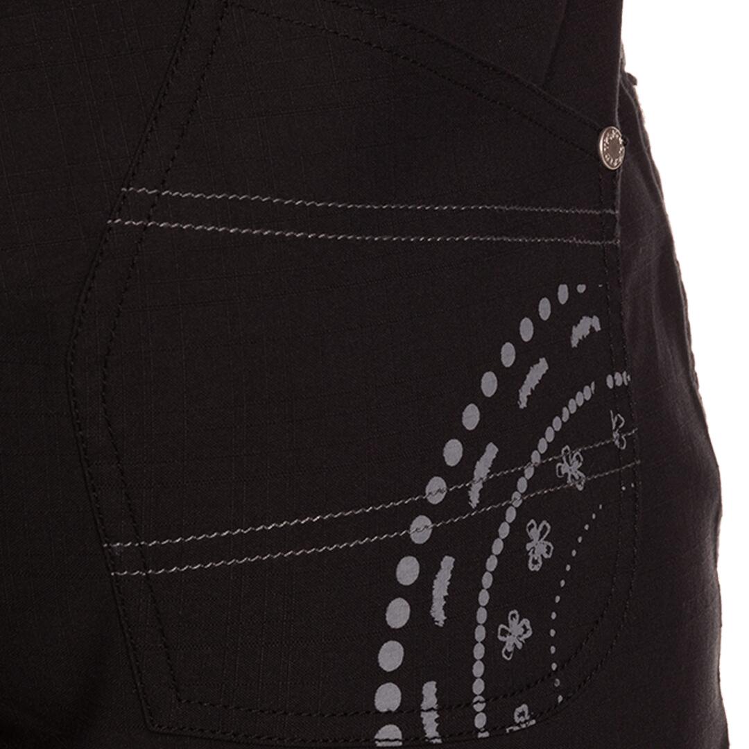 Pantalones cortos para Mujer Trangoworld Gemona Negro 5/7