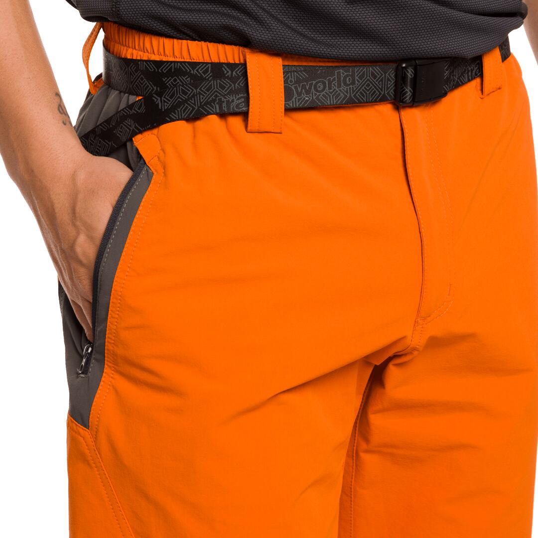 Pantalones cortos para Hombre Trangoworld Koal th Naranja/Gris 6/6