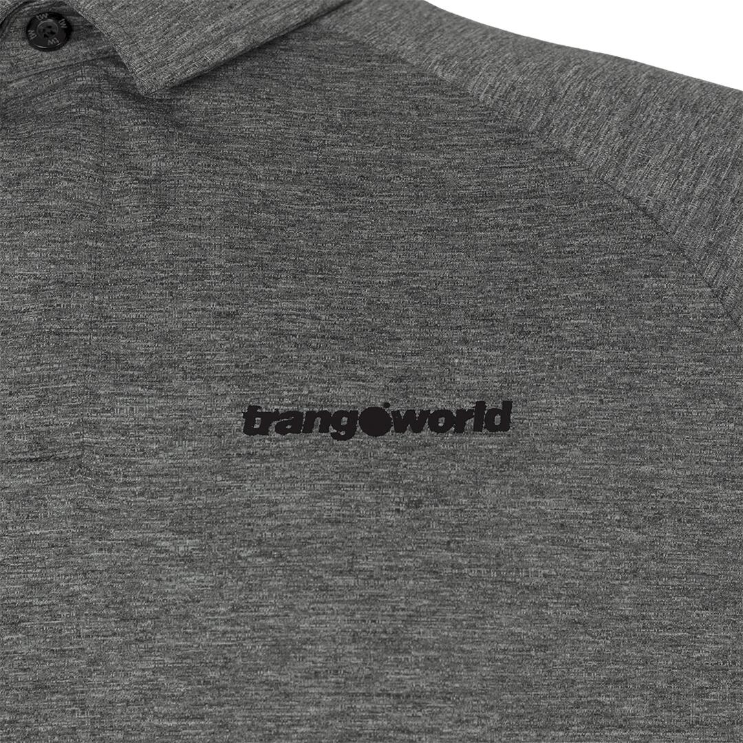 Polo manga corta para Hombre Trangoworld Gordon Gris 2/6