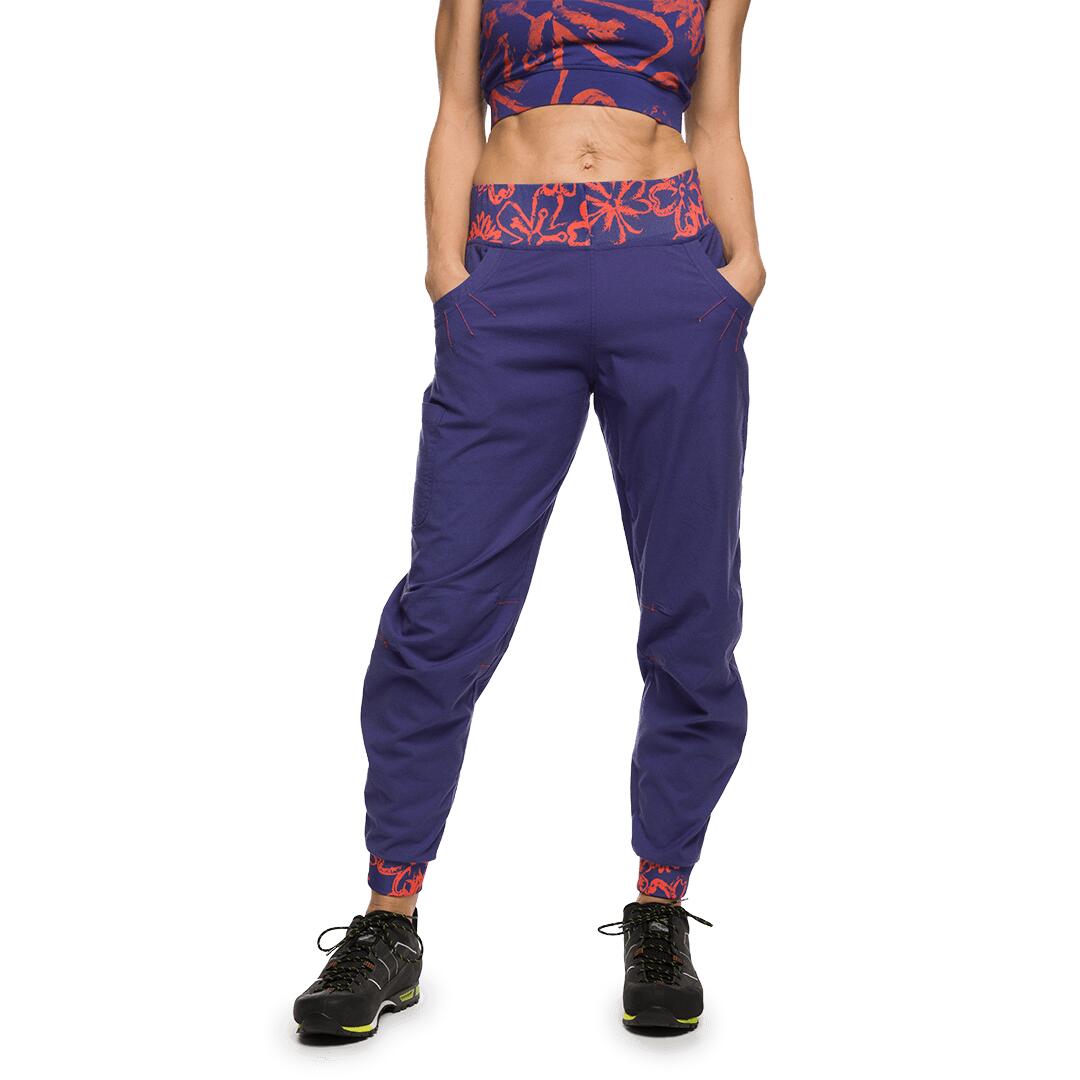 Pantalón para Mujer Trangoworld Loutra Azul/Blanco 3/6