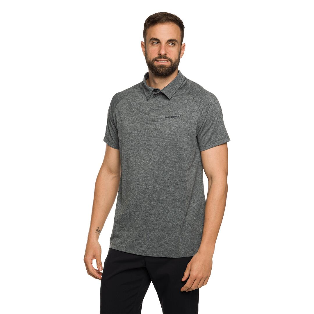 Polo manga corta para Hombre Trangoworld Gordon Gris 3/6