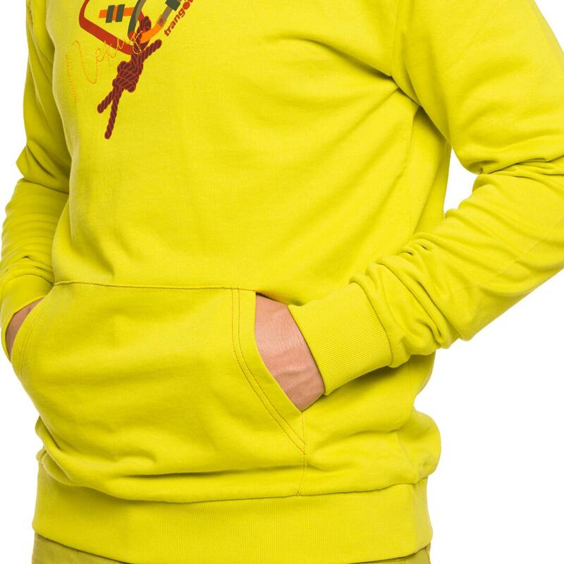 Sudadera para Hombre Trangoworld Nexus Amarillo/Rojo