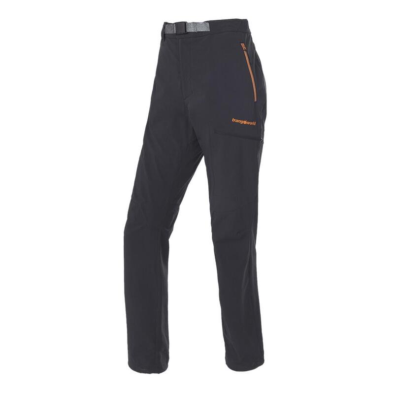 Pantalón para Hombre Trangoworld Rudah Negro/Naranja protección UV+30