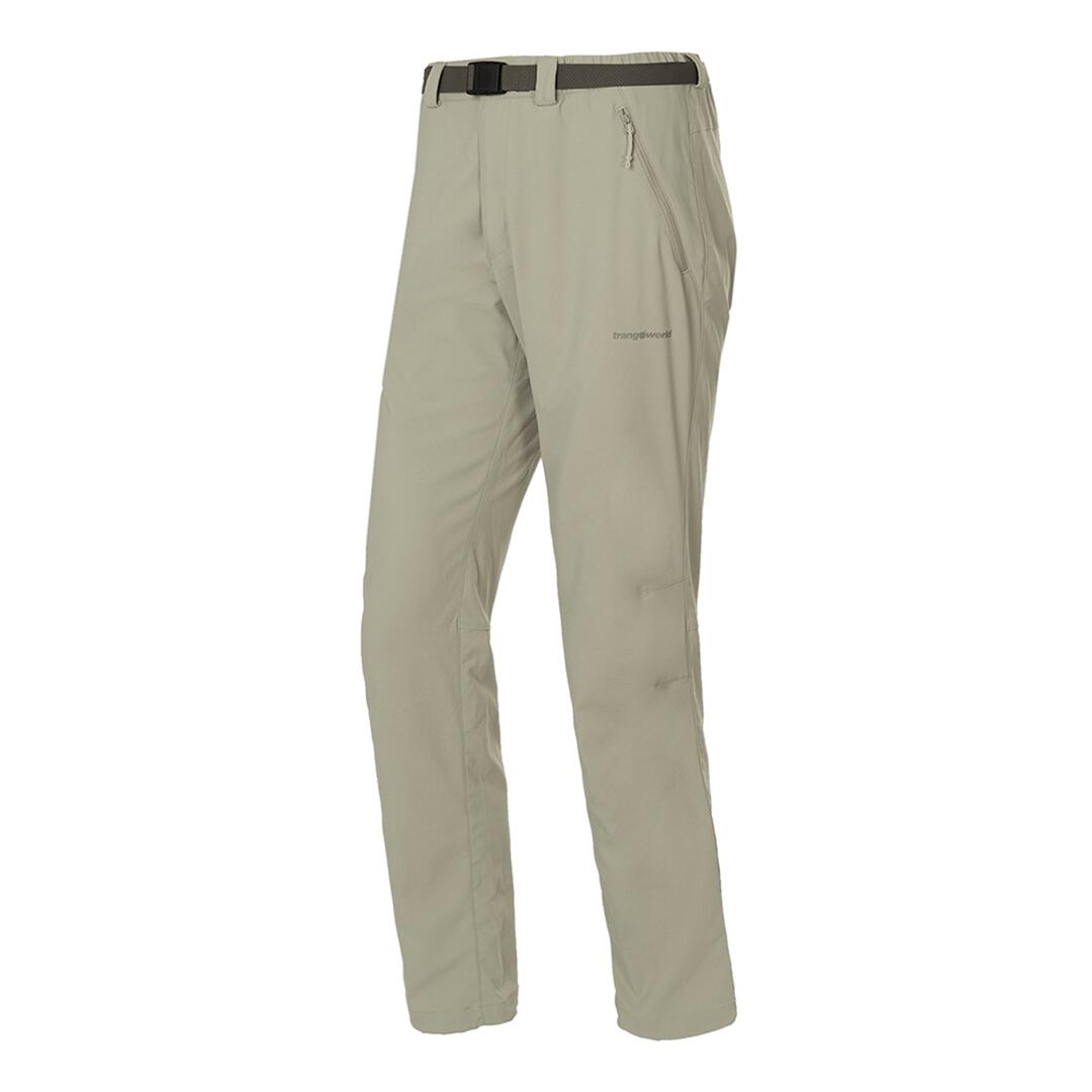 TRANGOWORLD Pantalón para Hombre Trangoworld Abisko sf Marrón/Gris protección UV+50